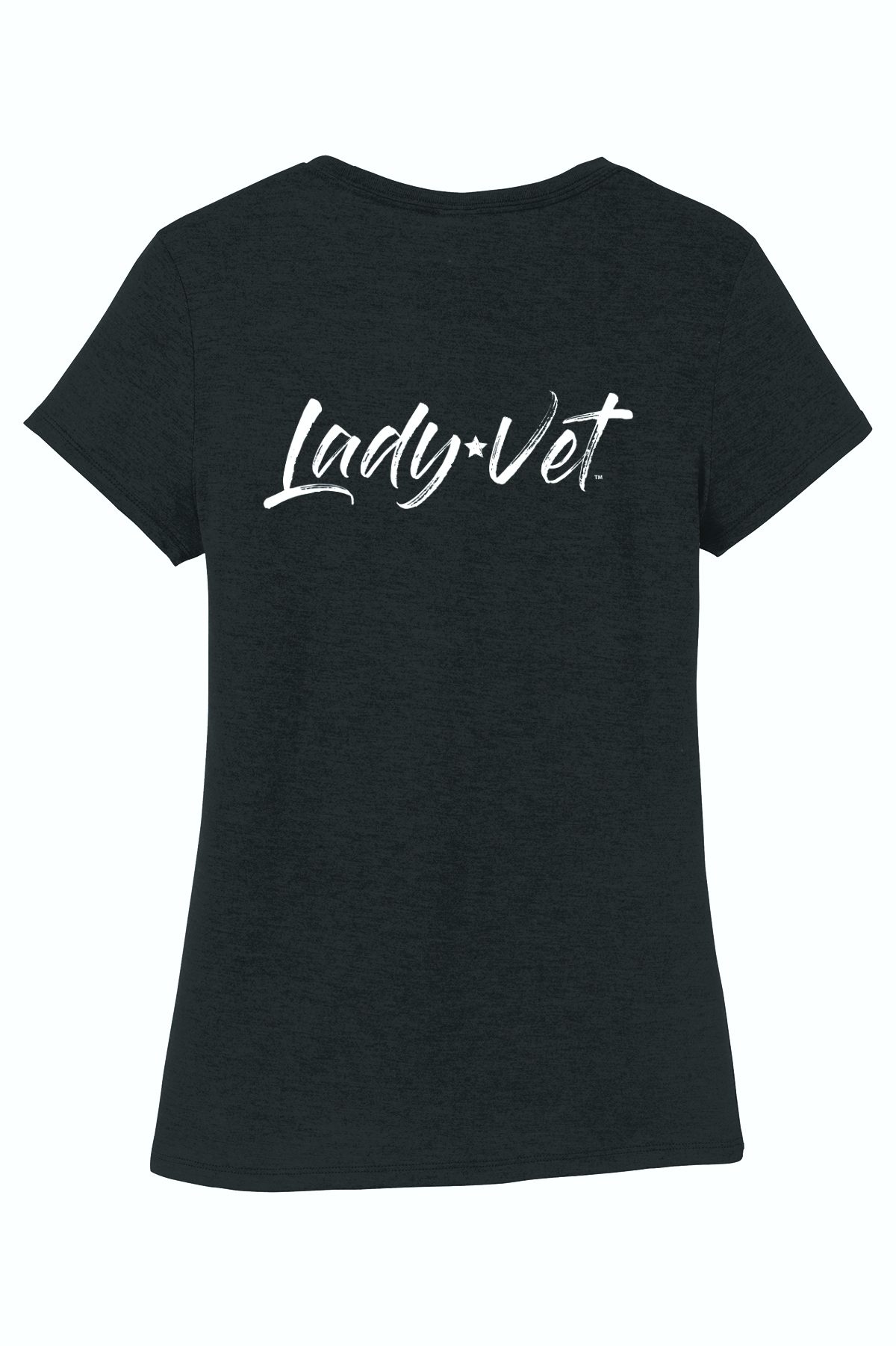 Lady Vet Tee for Women - Back View