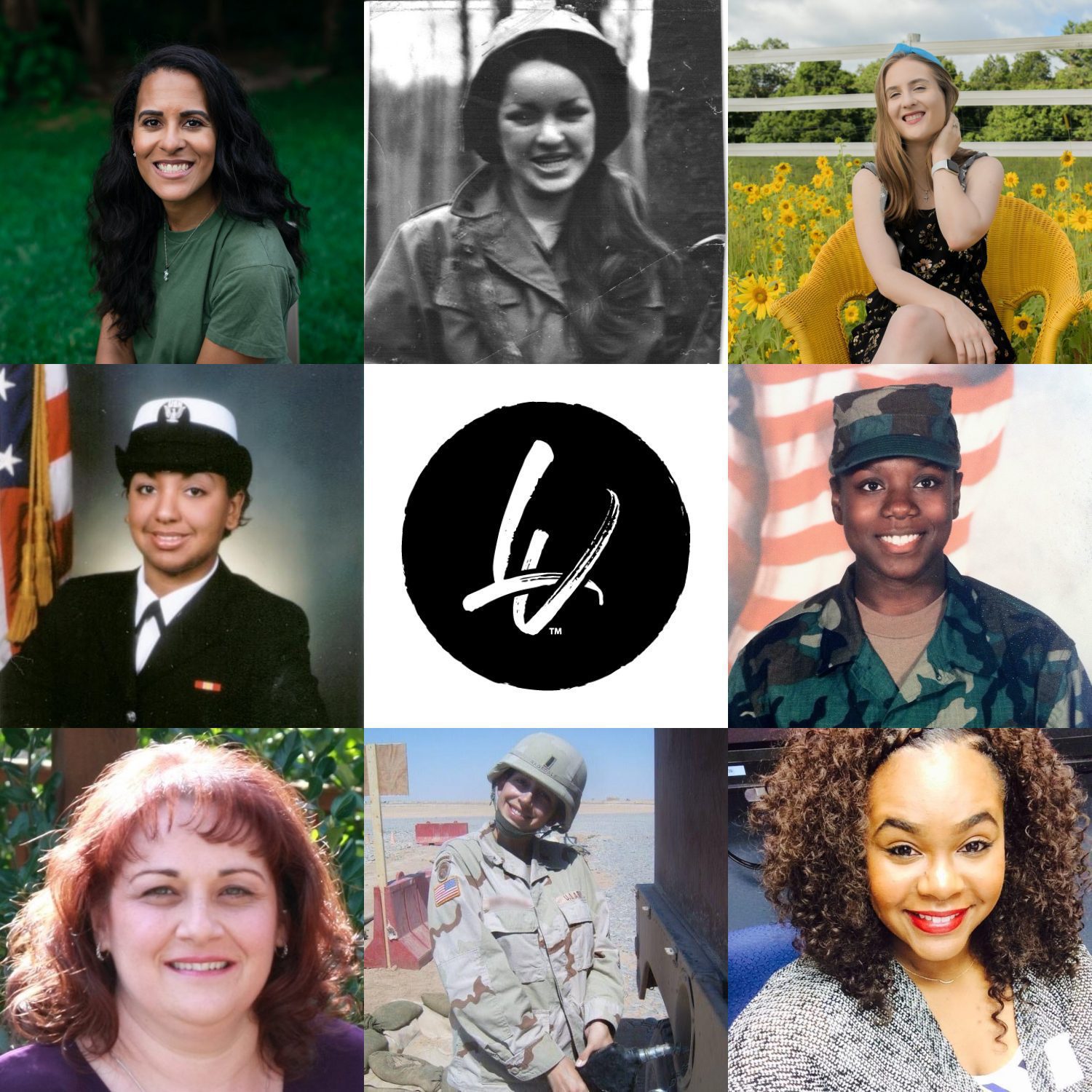 Mosaic image of women Veterans