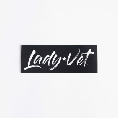 Lady Vet Sticker