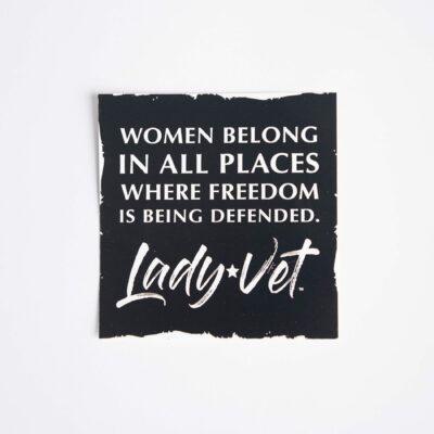 Women Belong Sticker